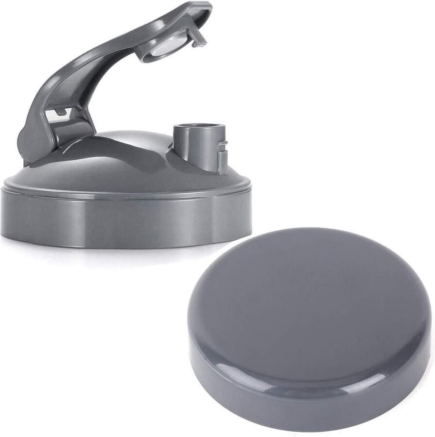 Hersluitbare bekerdeksels en Flip Top To-go-deksel Vervangende onderdelen Geschikt voor 600w en 900w NutriBullet Blender 32 24 18OZ-bekers bekerdeksels