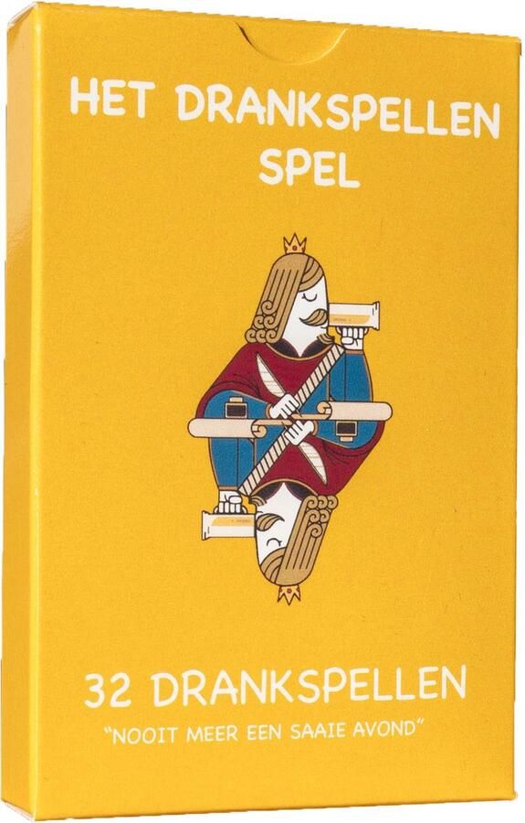 Het Drankspellen Spel Drankspel Dobbelspel Kaartspel Collectie van 32 spellen