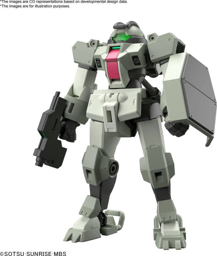 HG Mobile Suit Gundam Mercury Witch Demi Trainer 1 144 Scale Color Coded Plastic Model