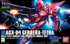 HGUC Gundam 0083 AGX-04 Gerbera-Tetra Model Kit