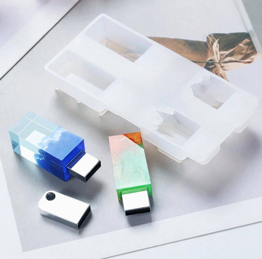 Hiden Siliconen mal voor USB sticks DIY Hobby & Knutselen Creatief