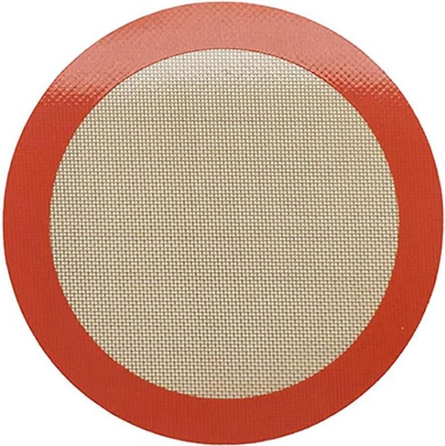 Hittebestendige Siliconen Ronde Bakmat voor Oven Herbruikbaar en Niet-klevend