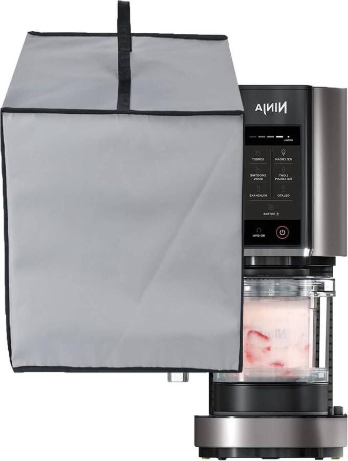Hittebestendige Waterdichte Nylon Stofkap voor IJsmaker Bevroren Dessert Maker Cover Geschikt voor Ninja CREAMi Deluxe IJsmachine NC501UK NC300UK NC299AMZ