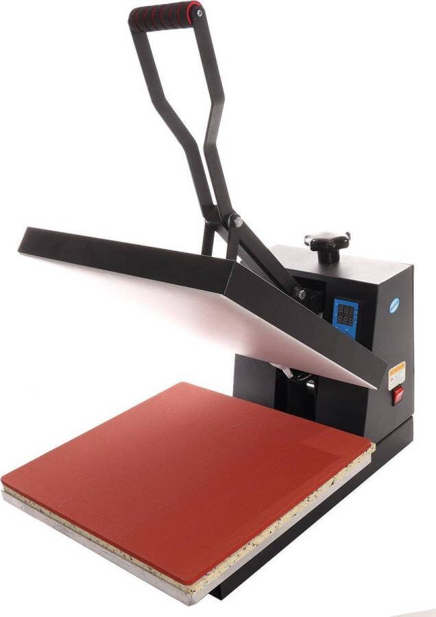 Hittepers Transferpers Heat Press Textielpers Sublimatie pers (38x38)cm 1800W!! Proffesioneel