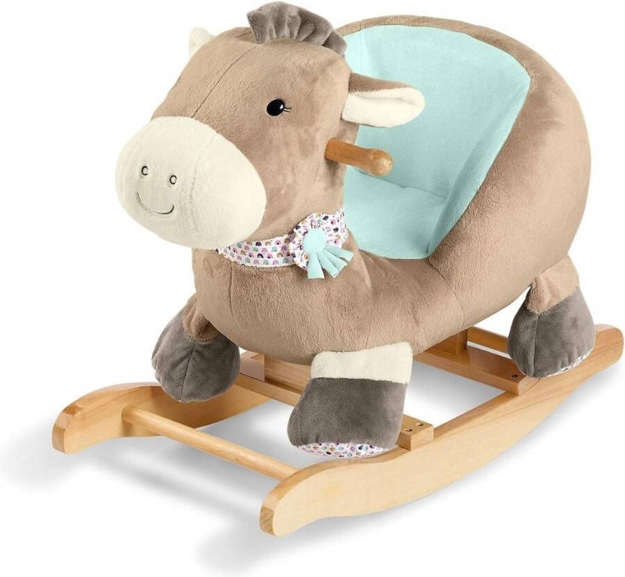 Hobbeldier Schommelpaard – Schommeldier – Hobbelpaard Hout Schommelstoel voor Kinderen Speelgoed