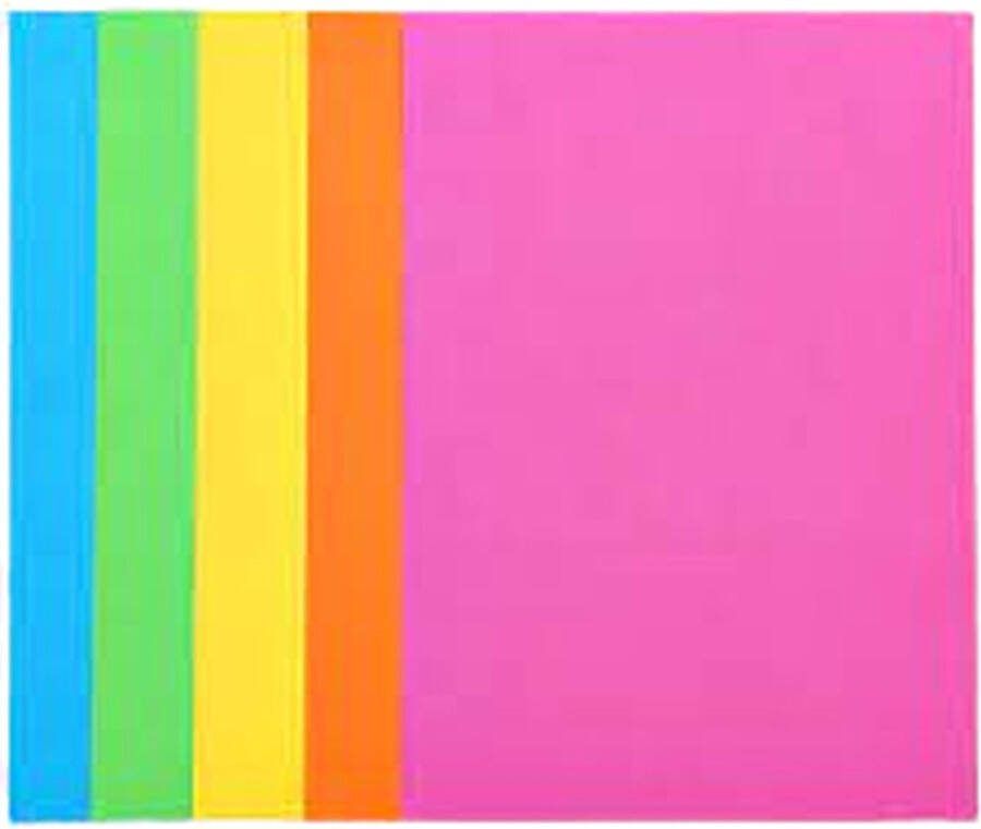 Hobbykarton Multicolor 40 stuks 27 x 13 5 cm Knutselen Papier Tekenen Knippen en plakken