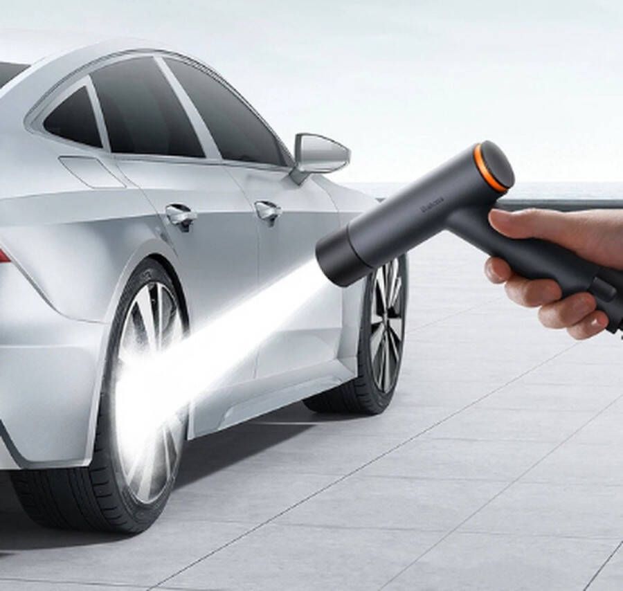 Hogedruk Waterpistool Auto Wassen Tuinslang Flexibel Plantensproeier 7.5m Slang Lichtgewicht En Klein