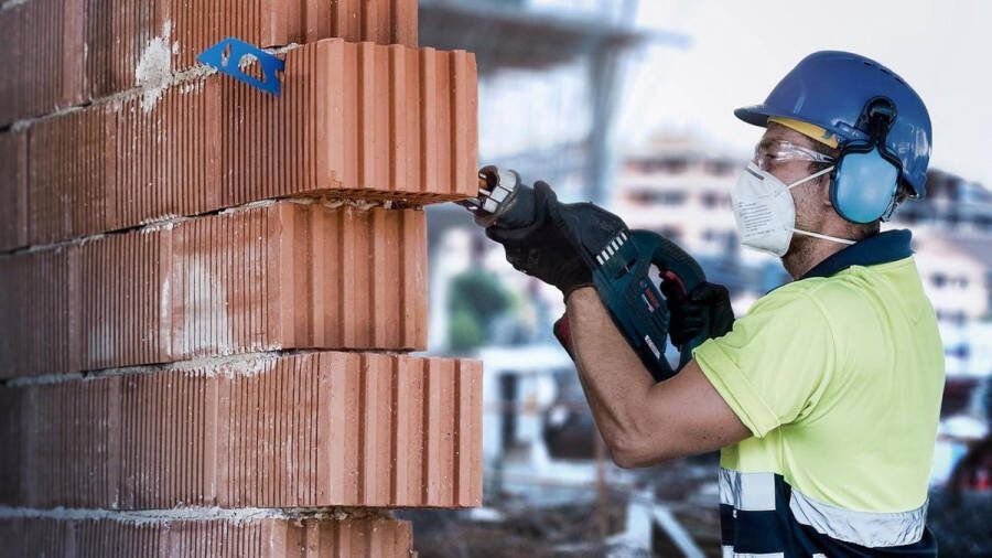 Hollow Brick S1243HM reciprozaagblad Lengte 300 mm Voor Holle bakstenen Professional Accessoires Reciprozaag