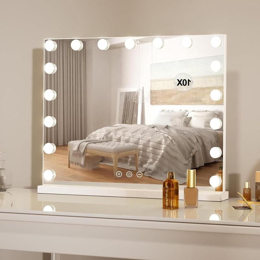 Hollywood spiegel met verlichting Make-up spiegel met dimbare LED-verlichting