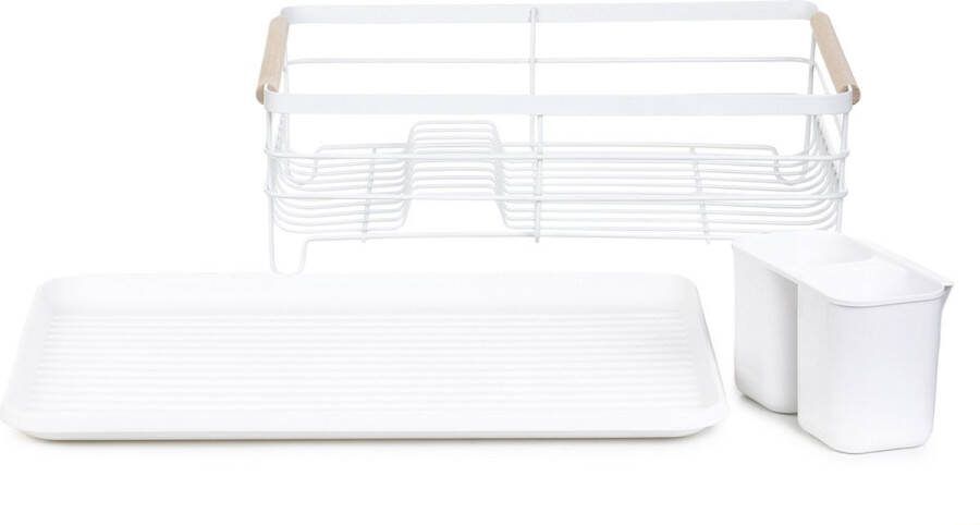 Homla Keuken afdruiprek PLYSTRE wit 42x31x13 cm 887203