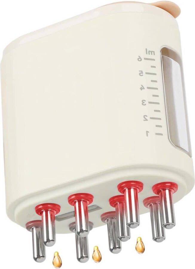 Hoofdhuidborstel Elektrische Applicator Fles Haar Hoofdmassageapparaat voor Haarbehandeling Etherisch Olie Serum Haargroei Stimuleren