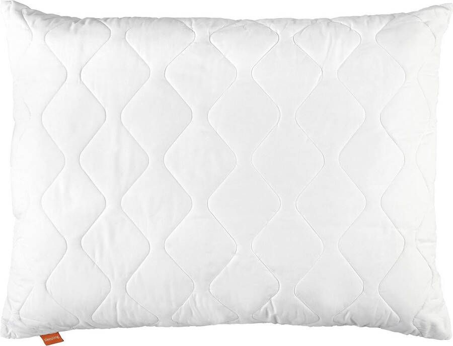 Hoofdkussen kussen Ökotex standaard wasbaar tot 60 graden 70 x 90 cm wit