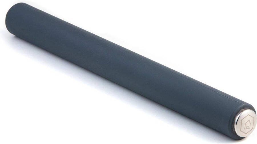 Hoogwaardige Silicone Deegroller Roestvrij Staal Anti-aanbak Fondantrol Alle Deegsoorten