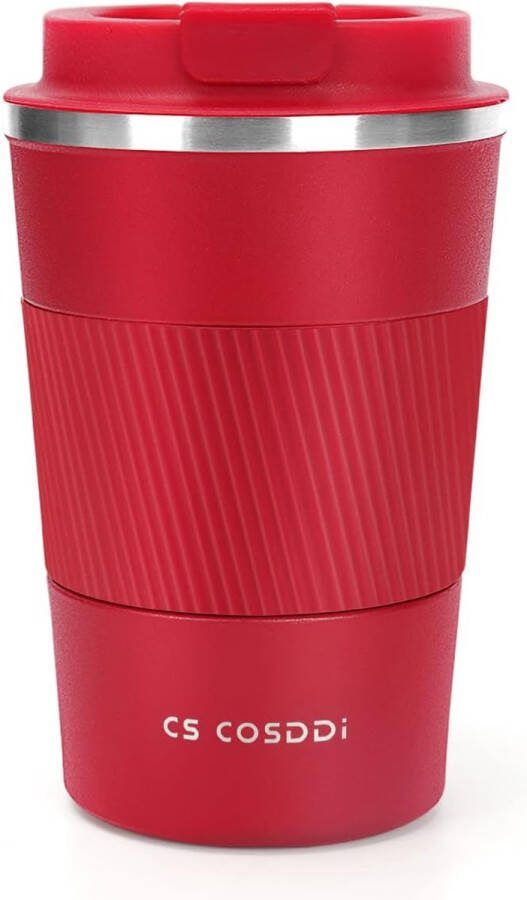 Hoogwaardige Thermosbeker voor Koffie Thee en Dranken Lekvrij Ontwerp 380 ml Capaciteit