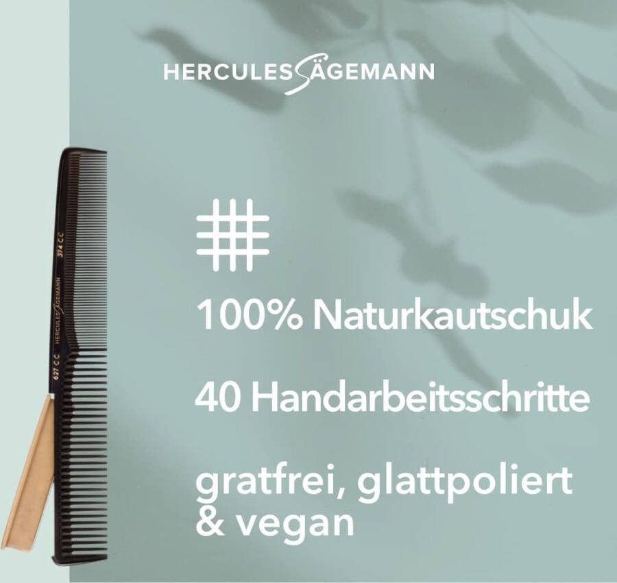 Hoogwaardige tondeuse kam verzonken snijmes eenvoudig effileren haarovergangen knippen 18 cm