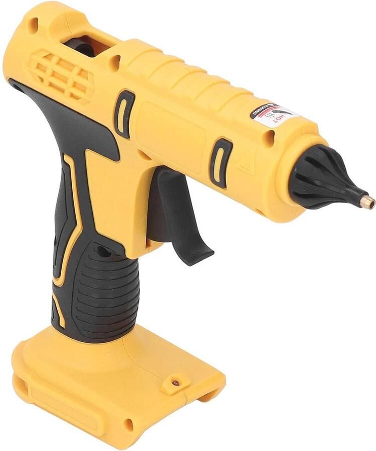 Hotmelt Lijmpistool 100W Snelle Verwarming Accu Aangedreven Elektrisch Lijmpistool op Batterijen Met LED-lamp 3-5 Minuten Voorverwarmtijd