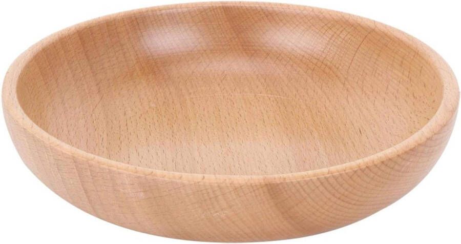 Houten Dienblad Rond 20 cm Diner Servies voor Rijst en Voedsel