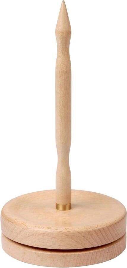 Houten Garen Draaischijf Natuurlijk 1 Stuk
