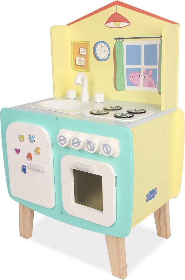 Houten keuken van DEQUBE duurzame keuze voor in de keuken Speelgoed keuken