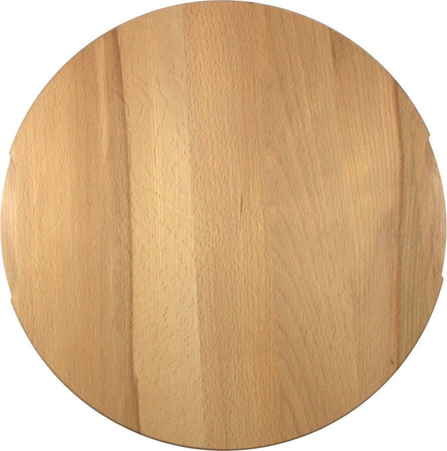 Houten Pizzaplank – Ronde Pizzaplank – Pizzaplank Groeven – Houten Pizzaplaat – Serveerplank Hout – Serveerplank Groot – Pizzaplank Groot – 40cm 15 75 inch
