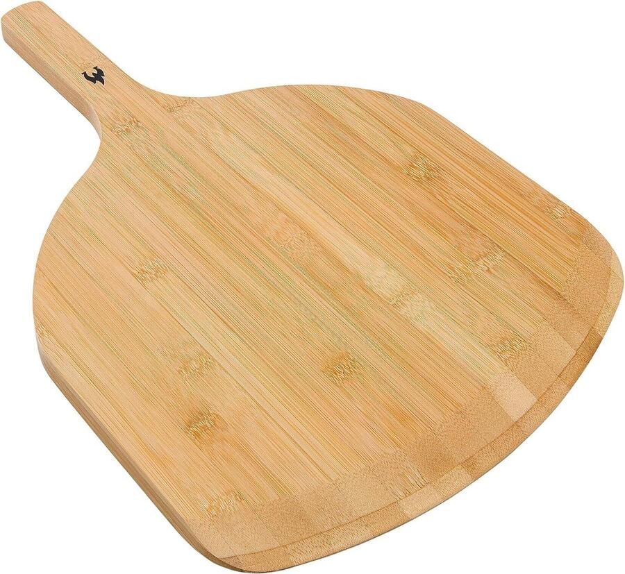 Houten Serveerplank Pizzaschep met Bamboe Lagen Serveerplank voor Pizzaovens 48 x 30 cm 635 g
