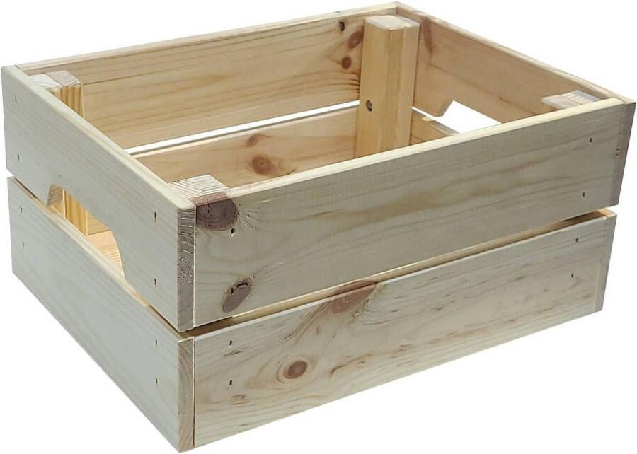 Houten Speelgoed Fruitset Le Toy Van Honeybake Wooden crates