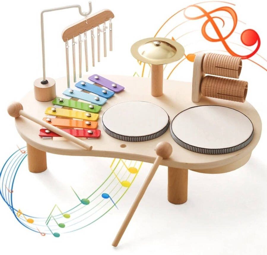 Houten Speelgoed Instrumenten Montessori Kinder Muziekinstrumenten Educatief Speelgoed Percussi Instrumenten Houten Speelgoed