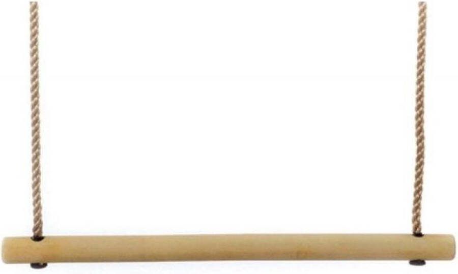 Houten Trapeze Ø35x580mm PP touw Ø10mmx185cm