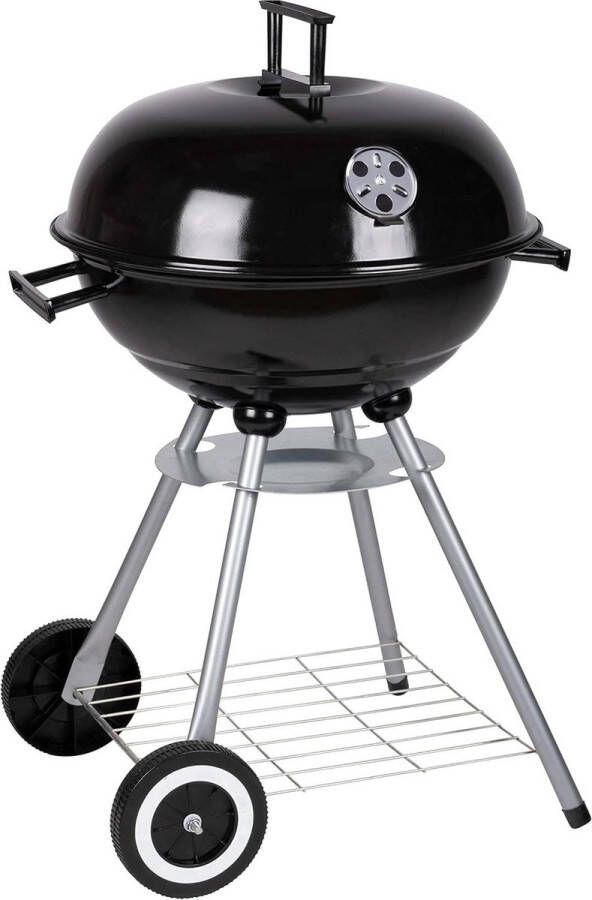 Houtskool BBQ Kogel Barbeque Koken en Grillen Geïsoleerde Handvaten Ontluchtingssysteem Verwijderbare As Opvangbak