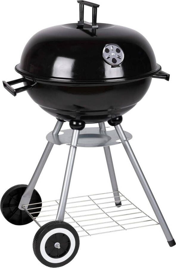 Houtskool BBQ Kogel Barbeque Koken en Grillen Geïsoleerde Handvaten Ontluchtingssysteem Verwijderbare As Opvangbak Barbecue