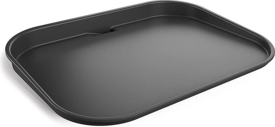 Houtvuur platte plaat voor Ninja Woodfire Elektrische BBQ Grill Keramische coating Antiaanbaklaag Zwart