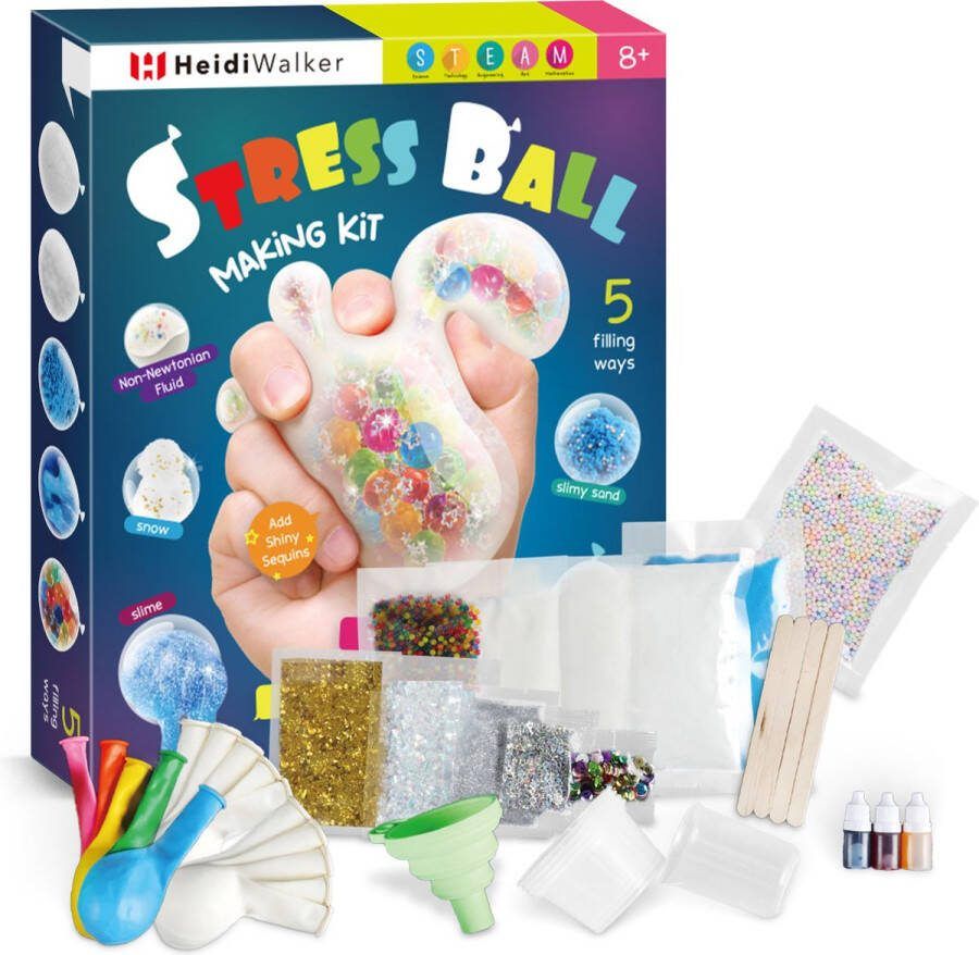 HW Knutselpakketten knutselpakket jongens knutselset jongens & meisjes zelf stressballen maken HD865