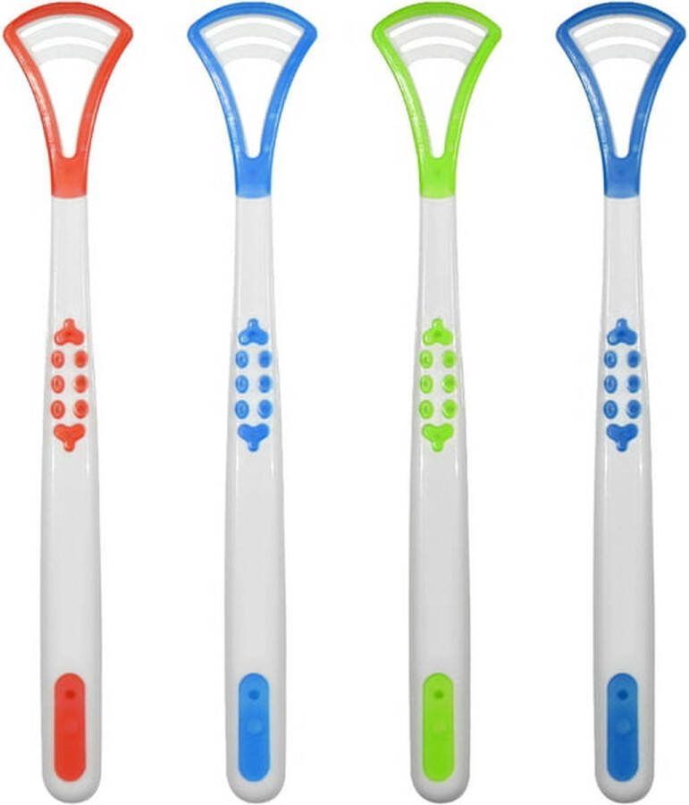 Hygiënische Tongschraper – Tongreiniger – Formula Tongue Cleaner Tegen Slechte Adem – Antibacterieel Kunststof