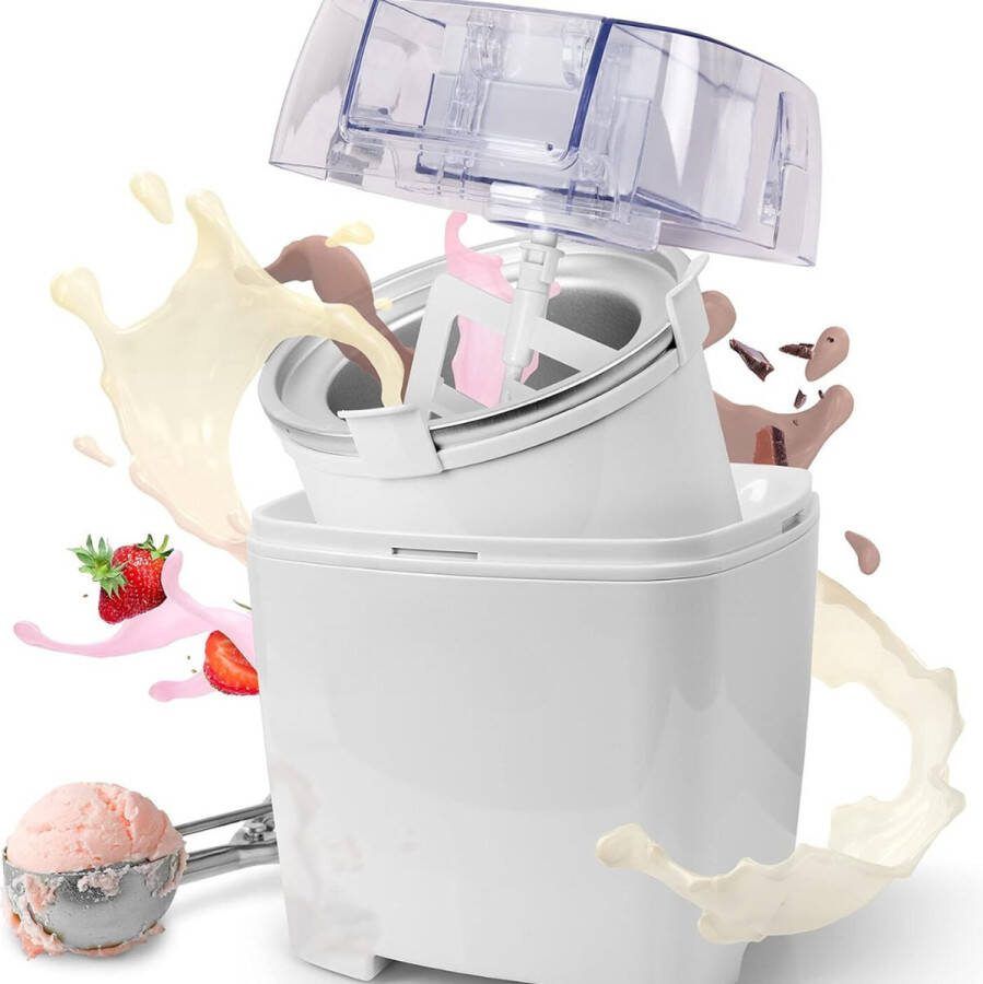 Ice Cream Maker Ijsmachine Roomijs Frozen Yogurt Sorbet Zomer Voor Thuis Camping