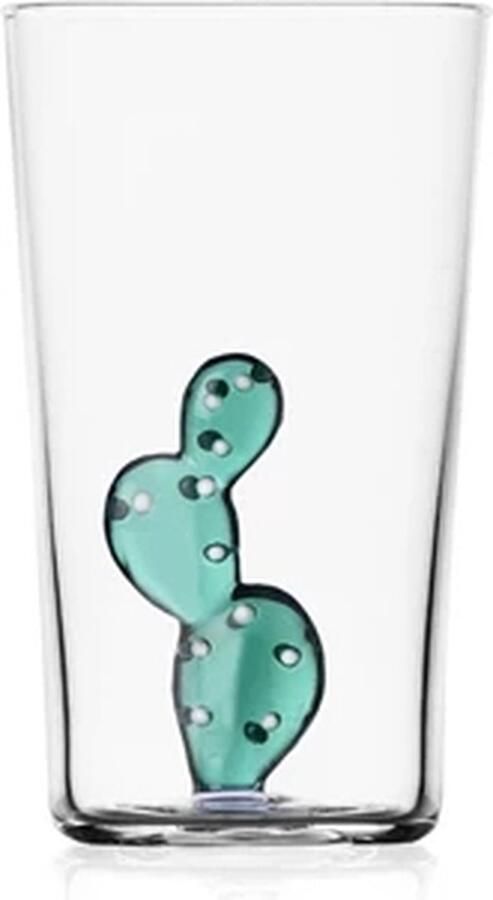 Ichendorf Desert Plant longdrinkglas cactus caribbean blue