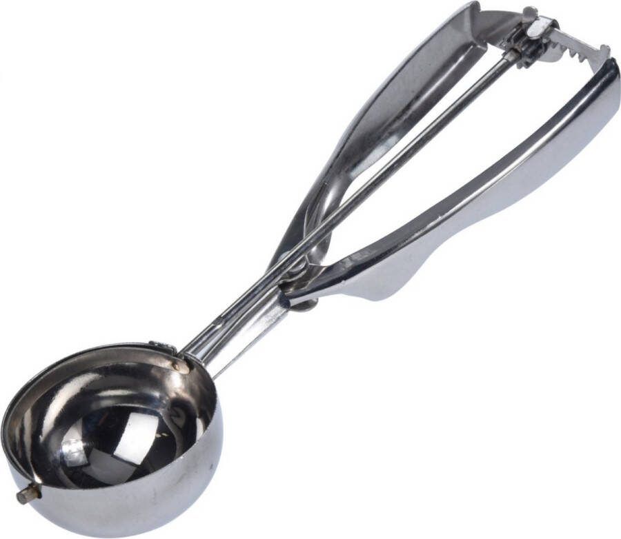 Ijsboltang 5 x 5 cm Zilver