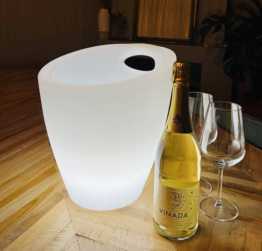 IJsemmer Horeca Wijnkoeler LED Draadloos Afstandbedienbaar Sfeerverlichting