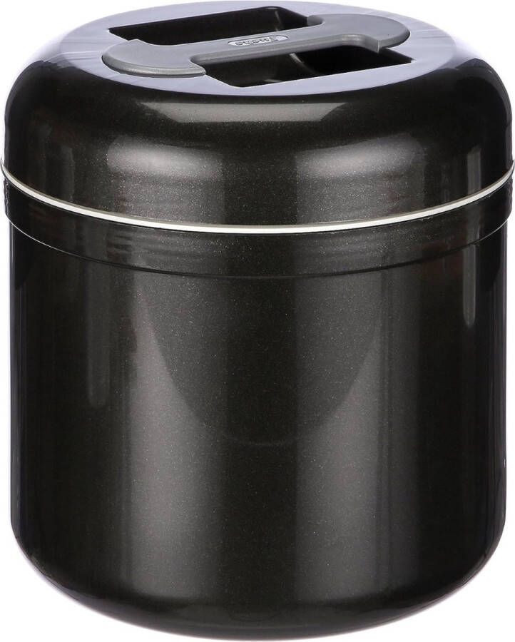 Ijsemmer Inhoud 4 Liter 22 CM x 22 CM x 24 CM Ijshoouder Zwart