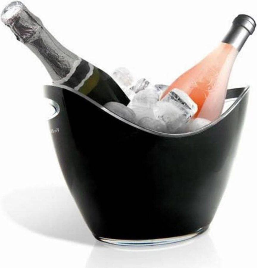 Ijsemmer voor 2 flessen van hoogwaardig PS-materiaal Vin Bouquet FIE 006 Ljsemmer
