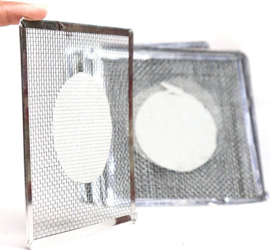 IJzeren Draadmeter Big Size Hoge Kwaliteit 6 stks Laboratorium Frame Filter Papier Verwarming Vlam Bunsen Brander Experimenten