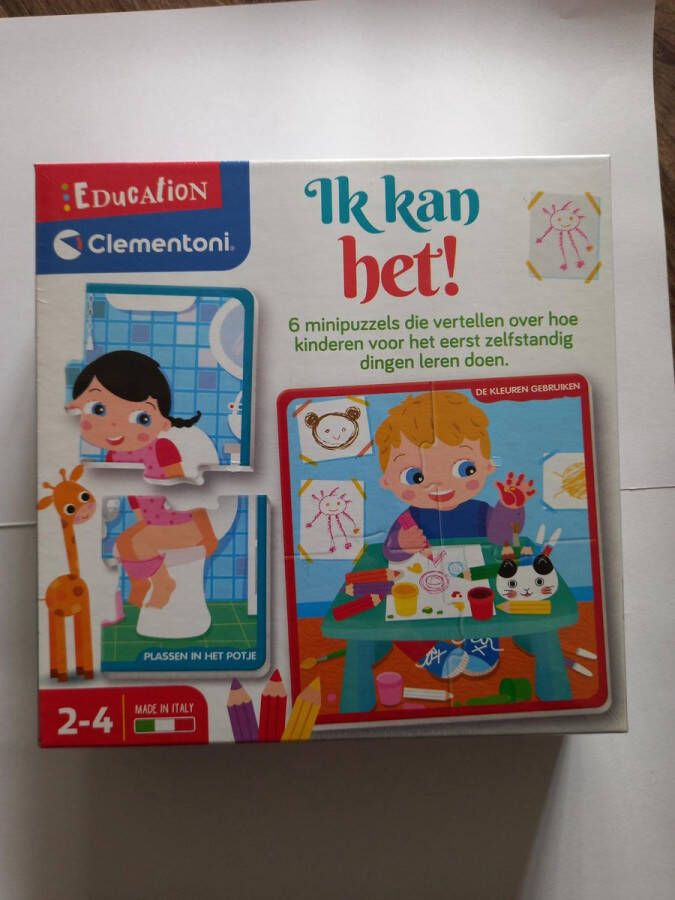 Clementoni education ik kan het! ik kan het educatief clementoni kinderen spel