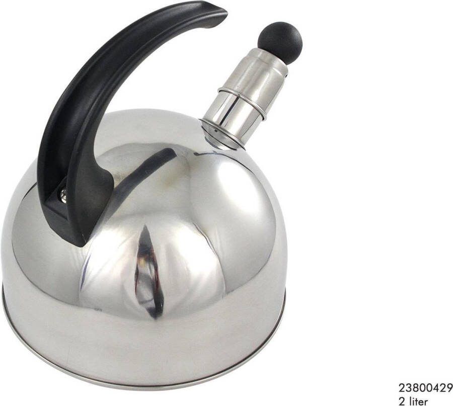 Imperial Kitchen Fluitketel Bol 1 5 l RVS