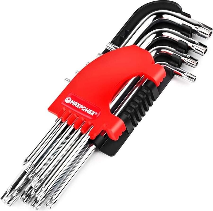 Inbussleutelset torxsleutelset inbussleutelset torxsleutel professioneel Inbussleutelset met klep sleutel klein en compact 9-delige set