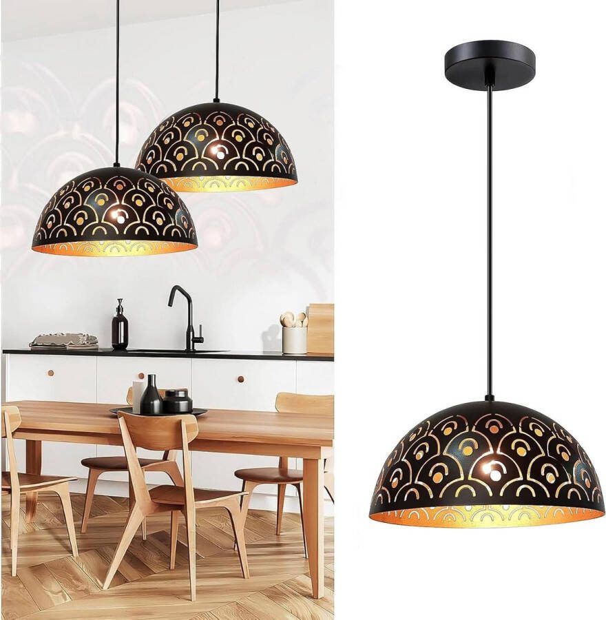 Industriële hanglamp verstelbare zwenkarm vintage E27 witte metalen lampenkap Ø 30 cm