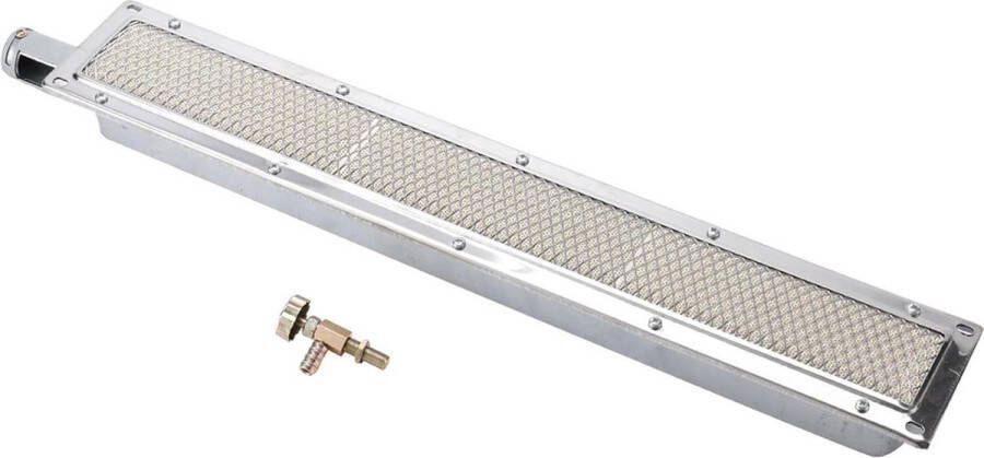 Infraroodbrander gasgrill keramische brander Gasbrander grillverwarmingselement Keramische barbecue infrarood zijbrander Campingbrander 44 x 95 cm