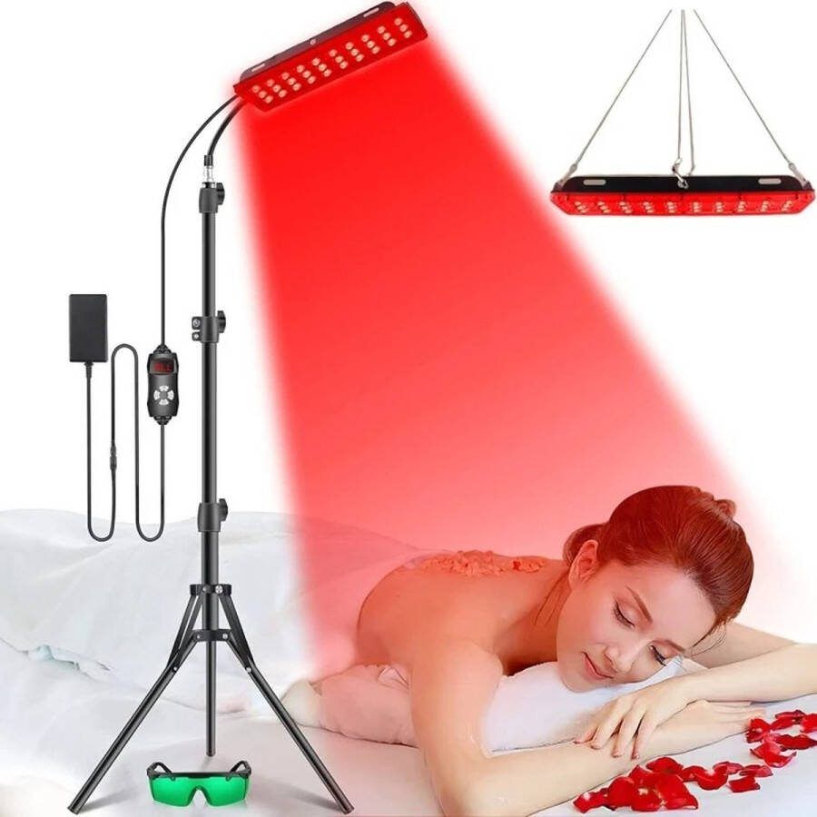 Infraroodlamp Infrarood Lamp Infrarood Lamp Voor Spieren Infrarood Lamp Gewrichten Hoogte Instelbaar Zwart