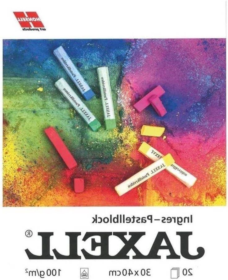 Ingres Pastelblok 30 x 40 cm 20 vellen 100 g m² natuurwit zuurvrij ideaal voor tekeningen met pastel potlood rotel en kolen wit