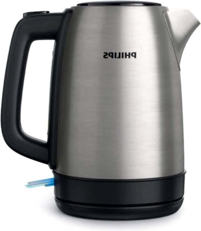 Inhoud 1.7 L Waterkoker met Veerdeksel en Indicatielampje RVS Draaivoet (HD9350 90)