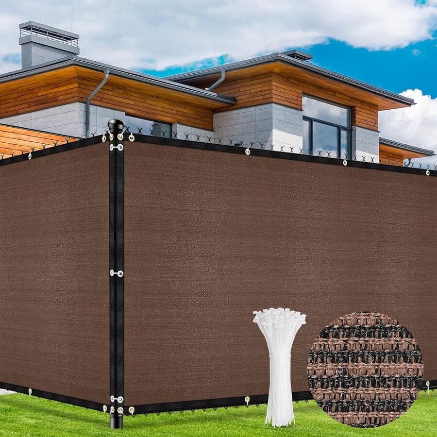 Inkijkbescherming omheining 1 8 x 15 2 m tuinhek schaduwnet met ogen 170 g m² blokkade uv-bescherming outdoor windbescherming zonwering inkijkbescherming weefsel voor achtertuin