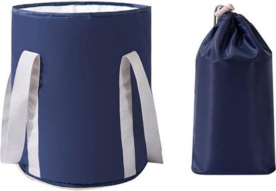 Inklapbare emmer voor het inwerken van voeten 30 x 36 cm draagbaar reisvoetbad voetinweekbak draagbaar voet-spa-inweekvoeten pedicure-wastafel outdoor camping